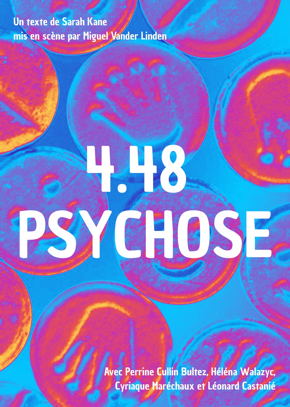 Affiche du spectacle 4.48 PSYCHOSE